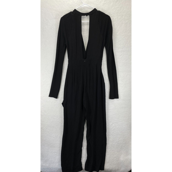 Bec & Bridge‎ Jumpsuit Women’s 8 Black Solid Sleeveless Open Back - Picture 11 of 14